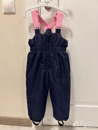 Зимний полукомбинезон для девочек 86