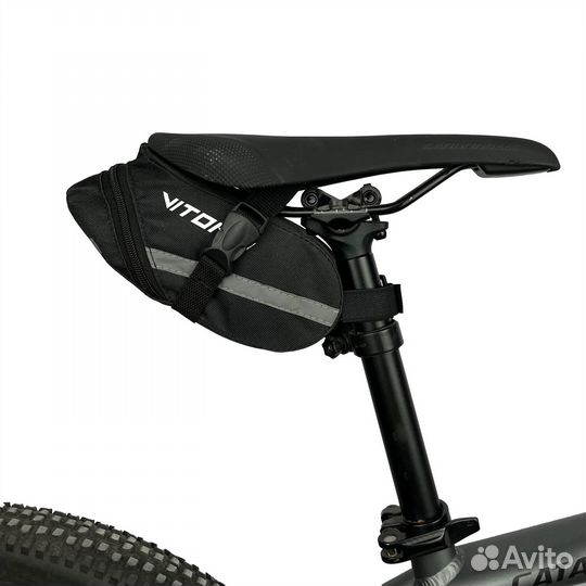 Велосумка под сиденье велосипеда черная