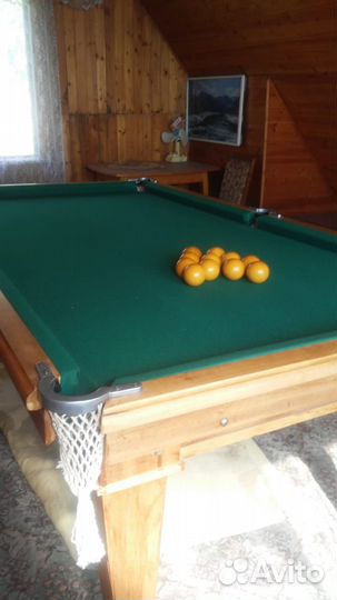 Бильярдный стол русский фабричный
