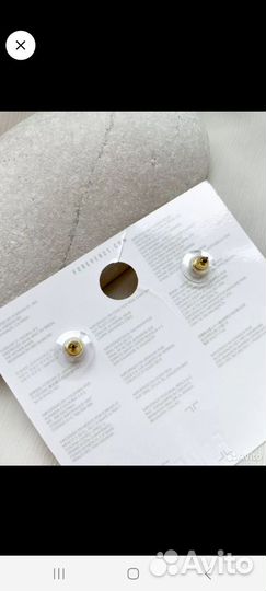 Серьги бижутерия
