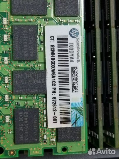 Оперативная память 16Gb DDR3 ECC Reg 1600