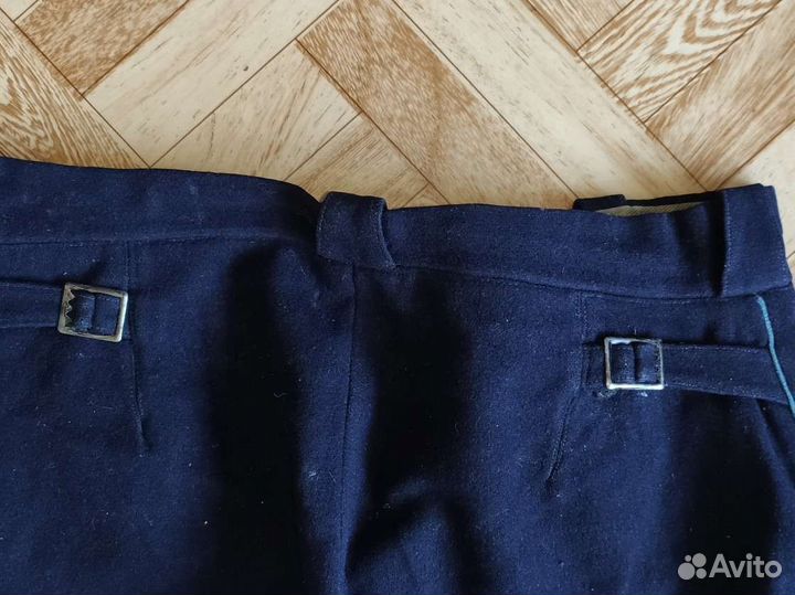 Брюки галифе шерстяные