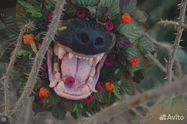 Авторское скульптурное панно 