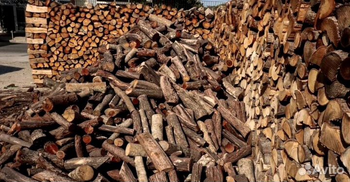 Дрова естесвенной влажности