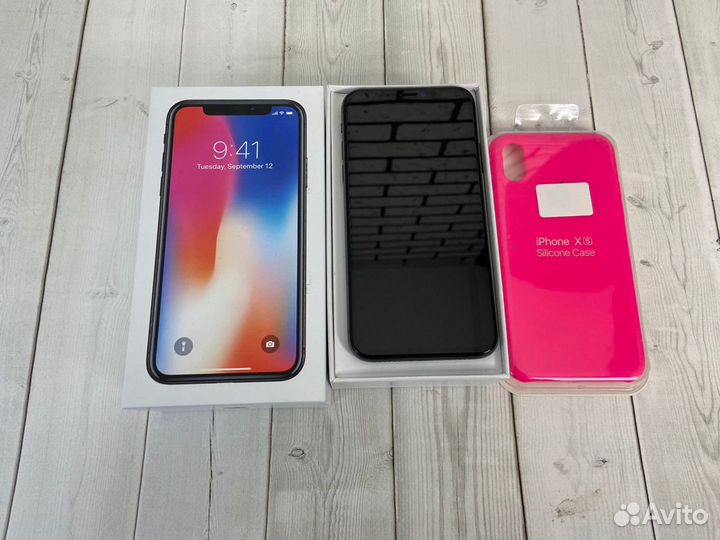 iPhone X 64 gb black A1297
