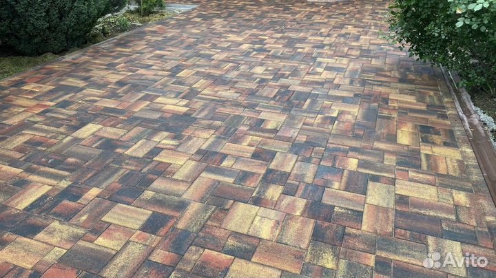 Брусчатка тротуарная плитка от завода
