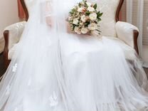 Свадебное платье 56-62 (на роскошный верх)
