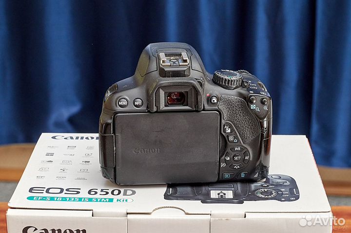 Зеркальный фотоаппарат canon 650d