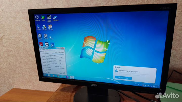 Монитор Acer V193HQL Hb