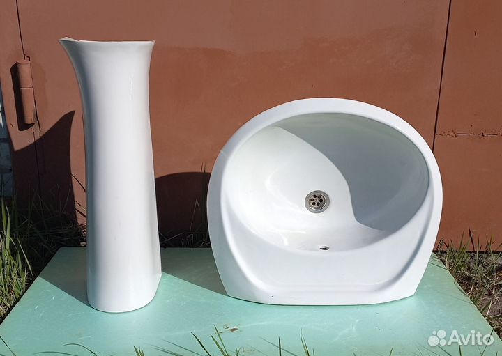Раковина с пьедесталом бу