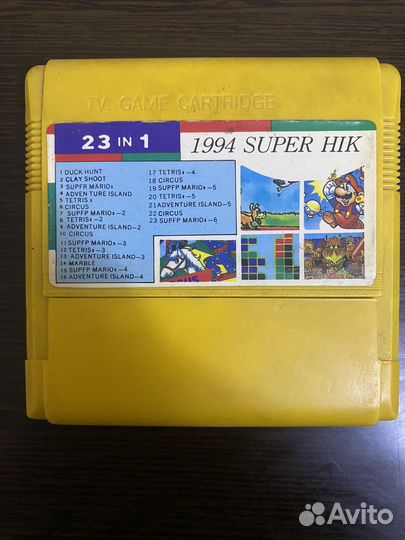 Картдриджи Dendy and Sega