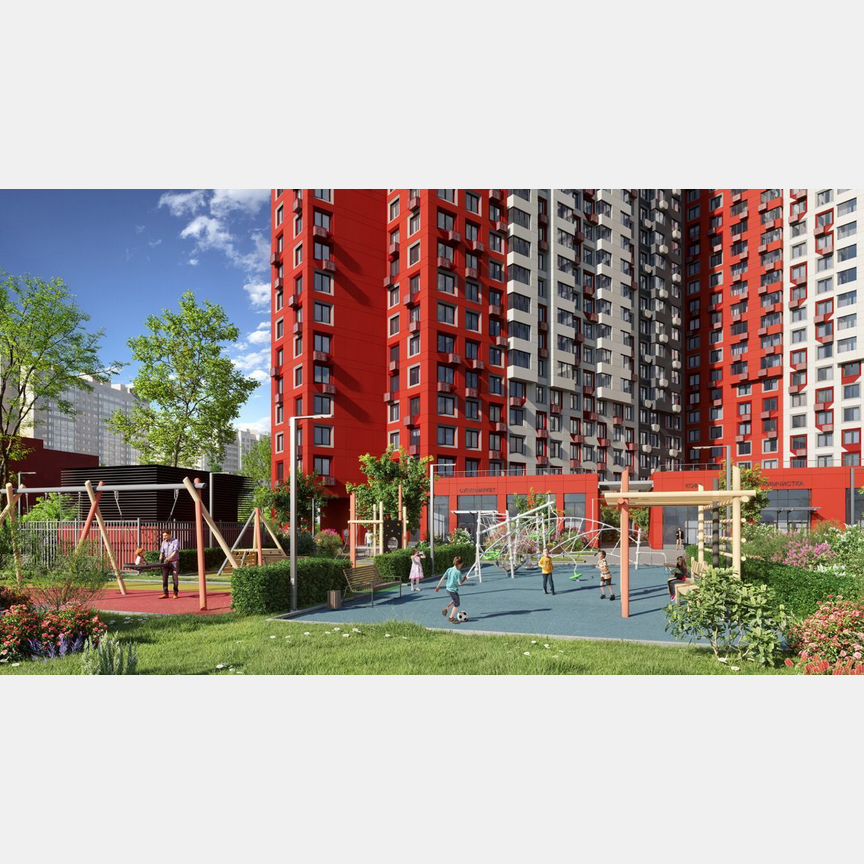 Квартира-студия, 23,3 м², 13/19 эт.