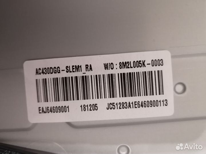 Подсветка LC43490086A LG43UK6300PLB Оригинал