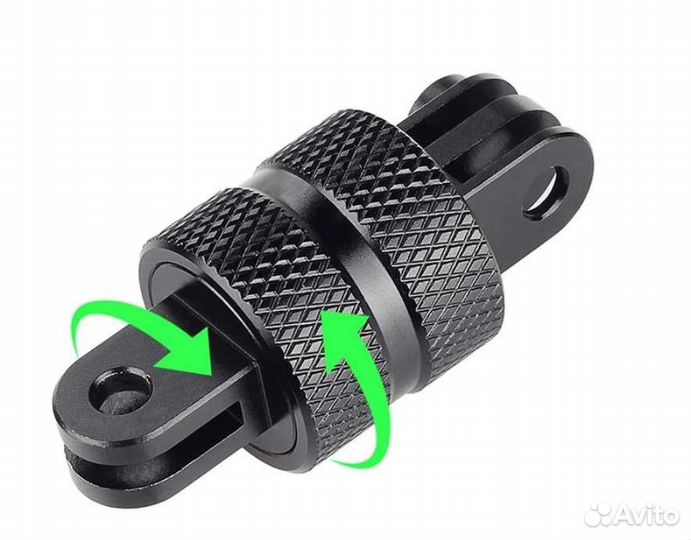 Gopro поворотный на 360 переходник металл