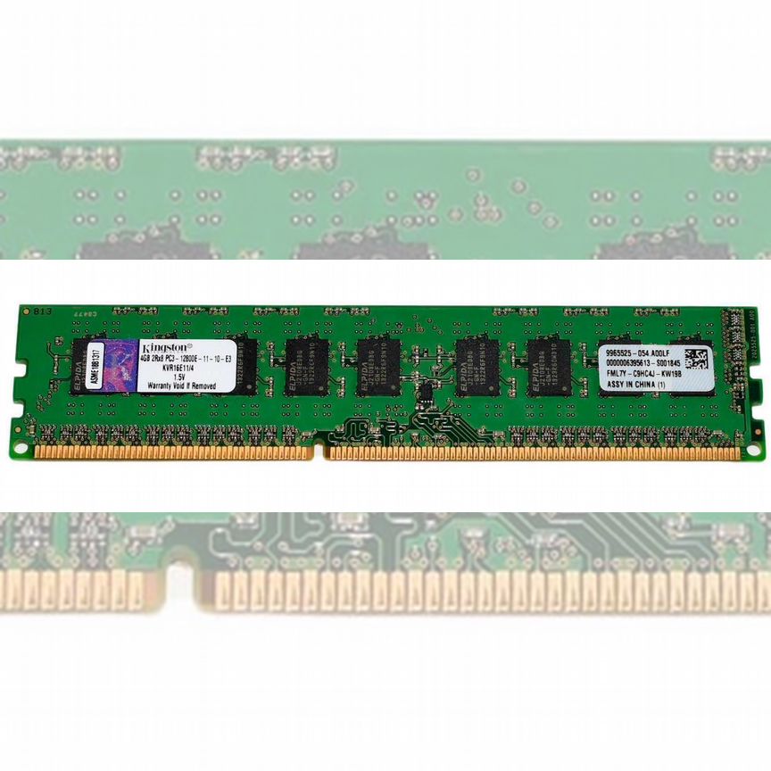 [KVR16E11/4] Оперативная Память Kingston Ddr3 4gb Kvr16e11/4