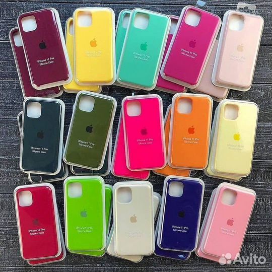 Чехол на iPhone Silicone Case Силиконовый Оригинал