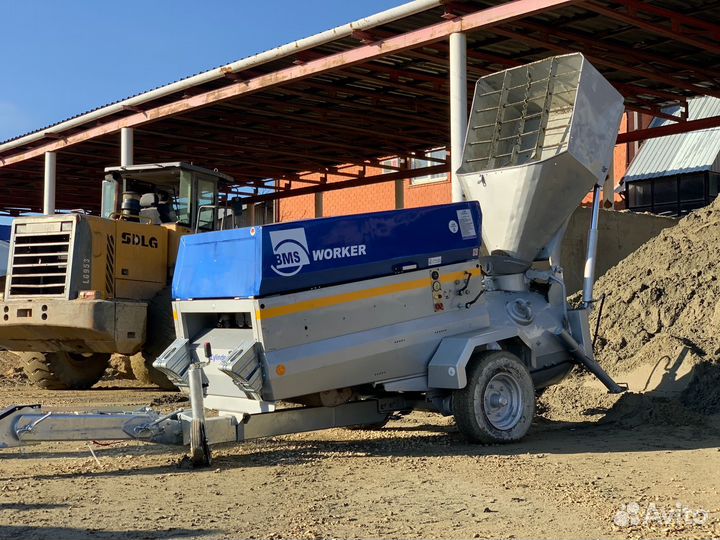 Растворонасос BMS Worker №1 supercharger 650L