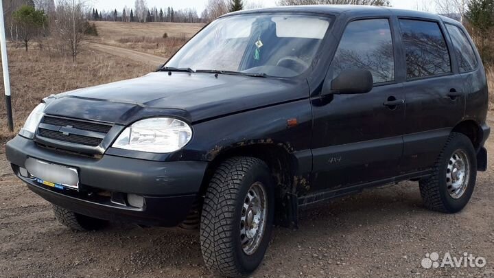 Кузов chevrolet niva целиком с документами 2007г