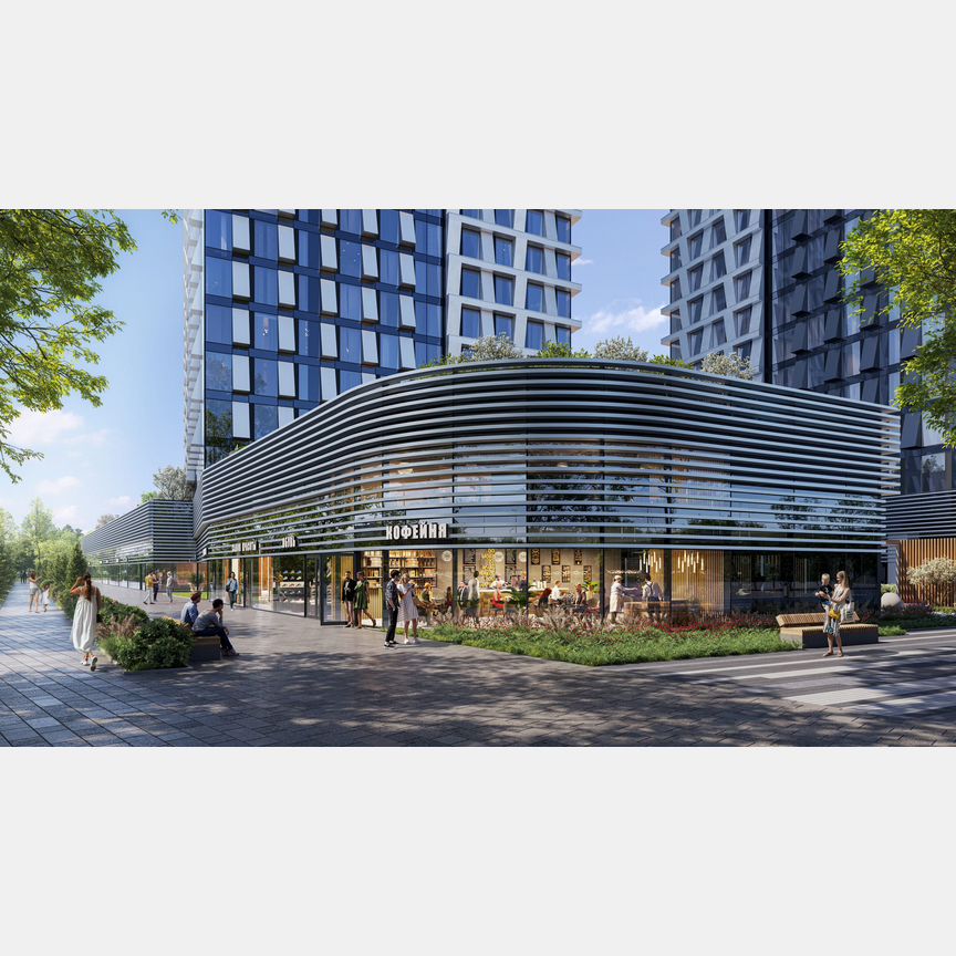 2-к. апартаменты, 37,9 м², 5/35 эт.