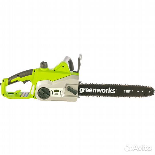 Электрическая цепная пила Greenworks GCS1840, 1800