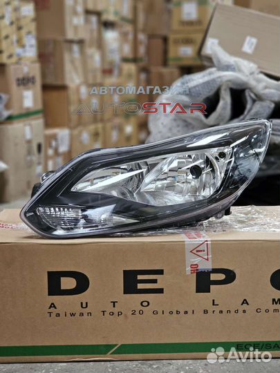 Фара на ford focus 3