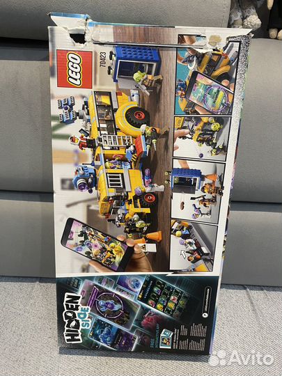 Коробка из под Lego 70423 в комплекте с инстр-й