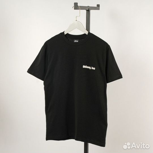 Футболка stussy wiki tee черное