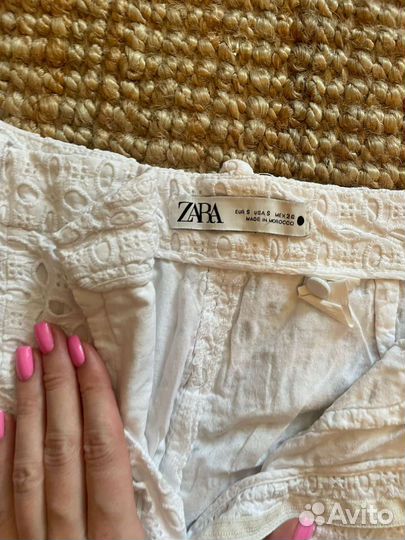 Шорты белые