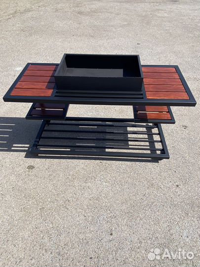 Мангал в стиле лофт