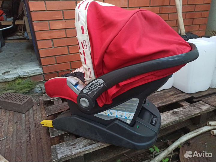 Автолюлька peg perego isofix