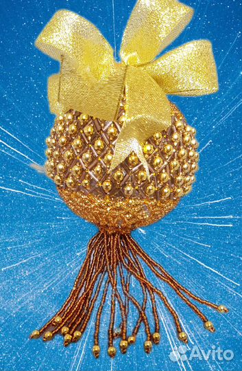 Новогодние шары ручной работы