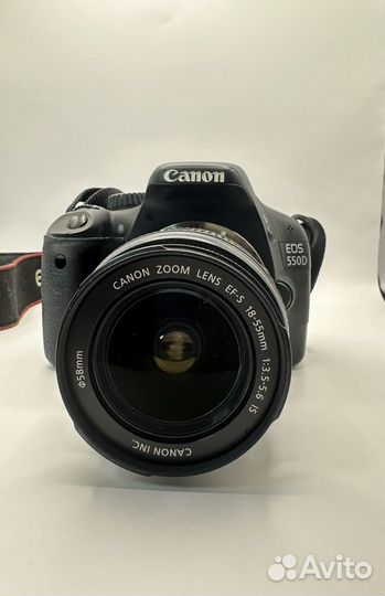 Зеркальный фотоаппарат canon eos 550d