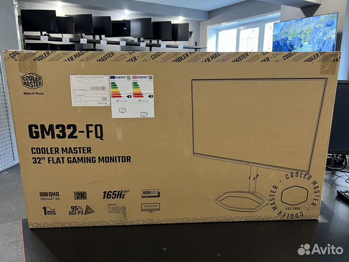 Игровой монитор CoolerMaster 32 дюйма 2k 165Гц