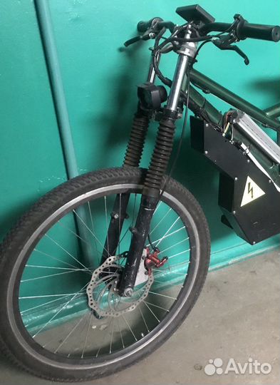 Мощный электровелосипед 5000W