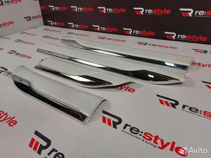 Молдинги дверей Toyota Land Cruiser 300 K1623