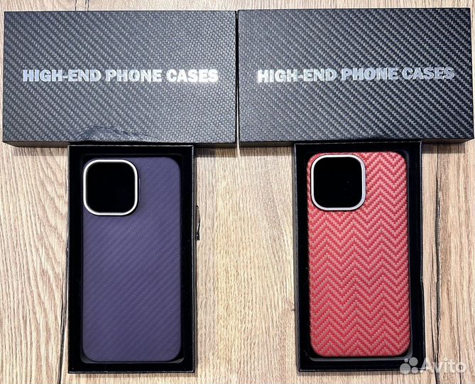 Кевларовые чехлы для iPhone 14 Pro Max