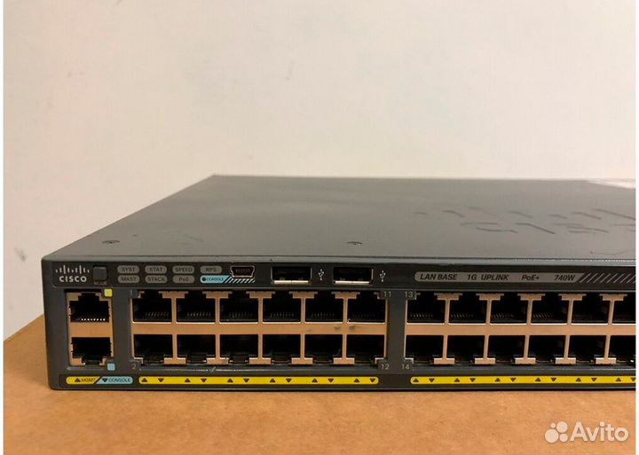 Коммутатор Cisco WS-C2960X-48FPS-L