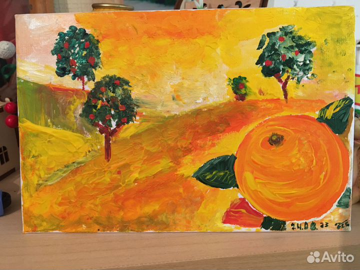 Картина Апельсин