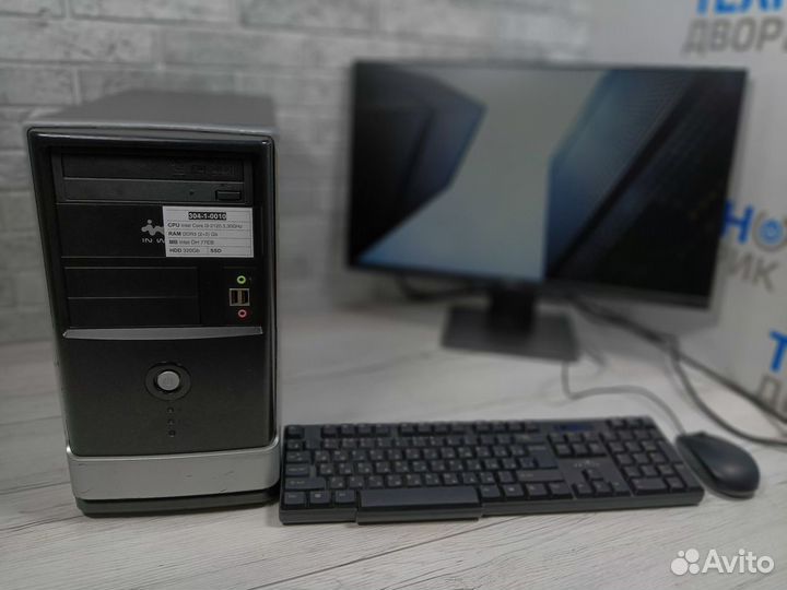 Компьютер Intel Core i3-2120 ram 4gb hdd 320gb