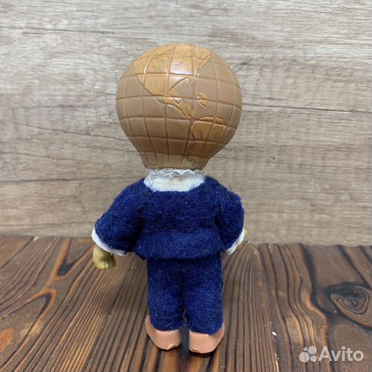 Резиновая Игрушка Мальчик Глобус Сделано В СССР