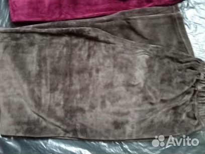 Женская одежда - Брюки бархатные