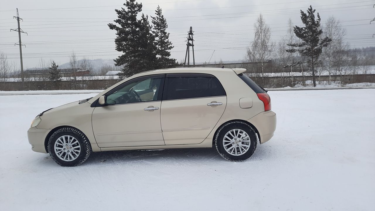 Toyota Allex: фото из отзыва