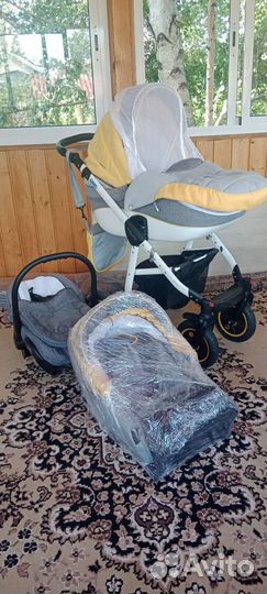 Коляска adamex 3 в 1