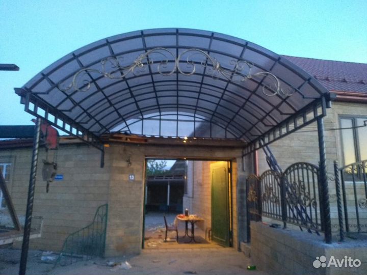 Изготовление навесов