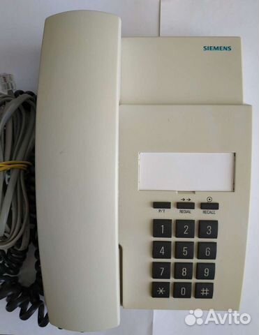 Телефон проводной Siemens 802