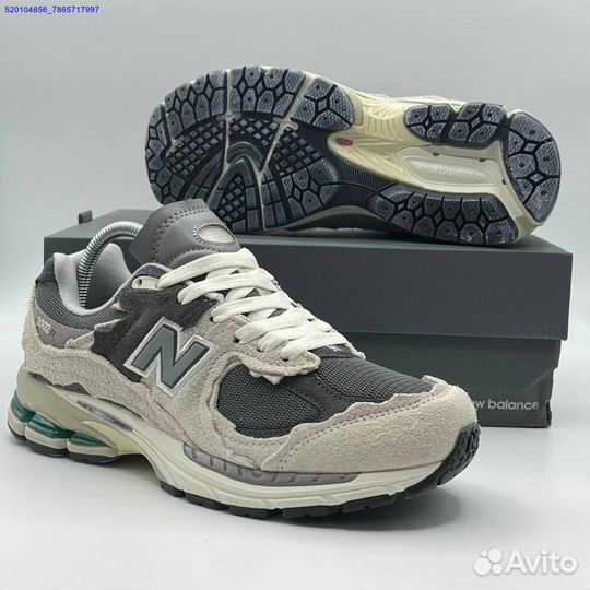 Кроссовки New Balance 2002R Grey (Арт.57378)