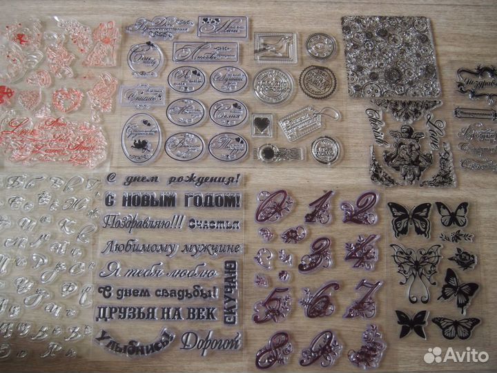 Аксессуары для скрапбукинга разные