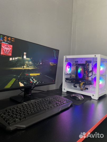 Игровой Компьютер RX 580 / intel / 16гб DDR 4