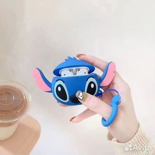 Чехол для наушников airpods pro Stitch