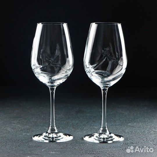 Набор бокалов для вина Bohemia Crystal 'Турбуленци